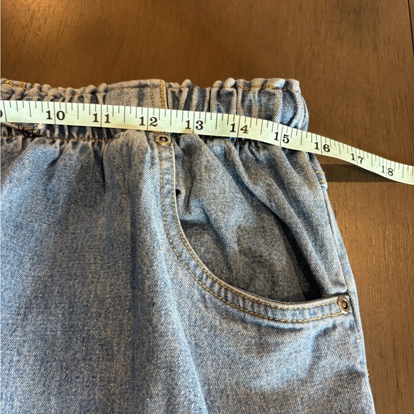 💙 Denim & Co XL Petite Light Blue Straight Jeans | Stretch Fit w/ pockets - Picture 11 of 14